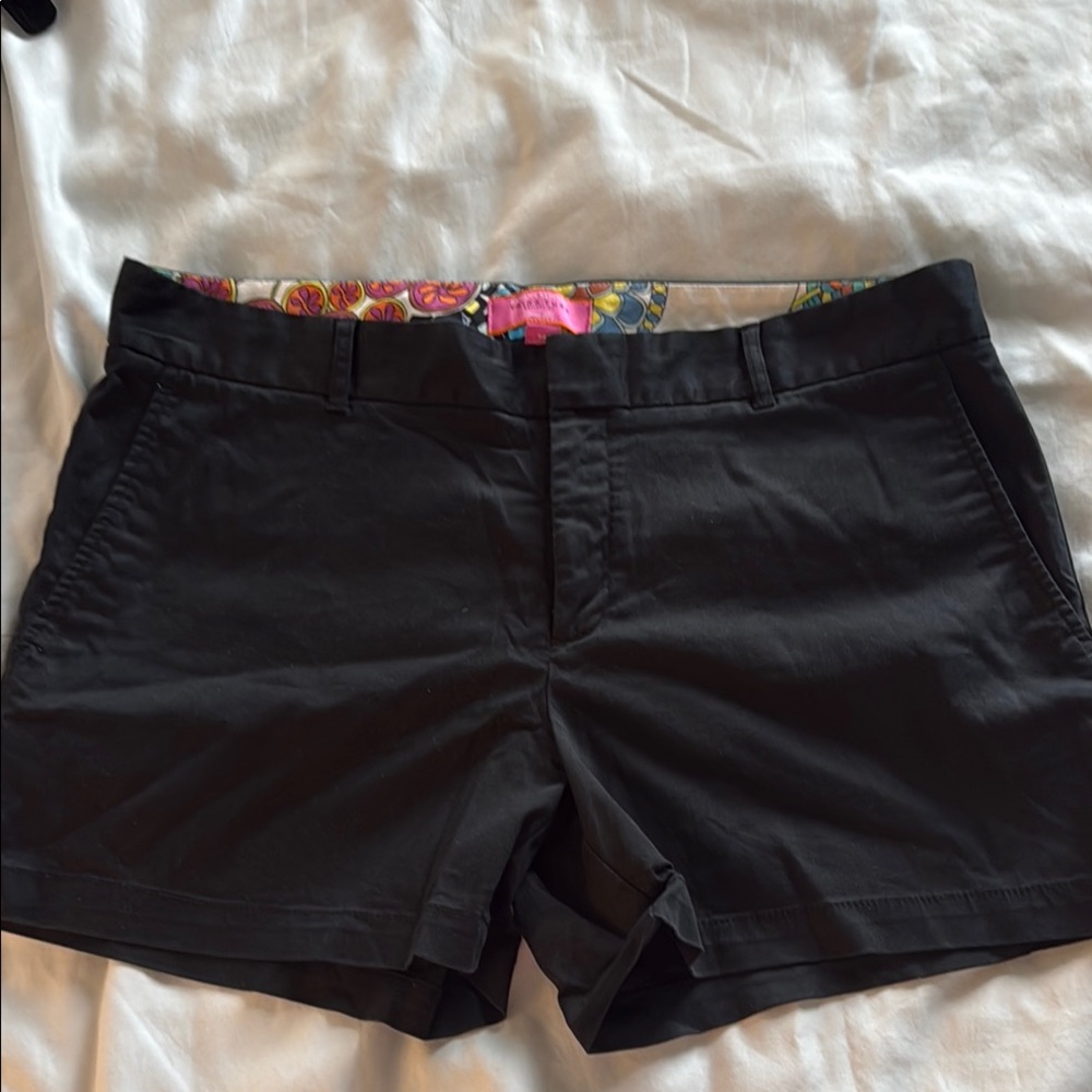 Banana Republic Trina Turk Collection Black Shorts